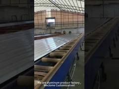 Cerca de alumínio contemporânea de Rose Gold Color And Black da espessura de alumínio 20MM do produto