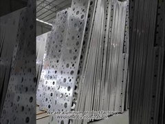 Armário de alumínio T-dado forma do sistema de portador para a decoração interior com branco e o dourado