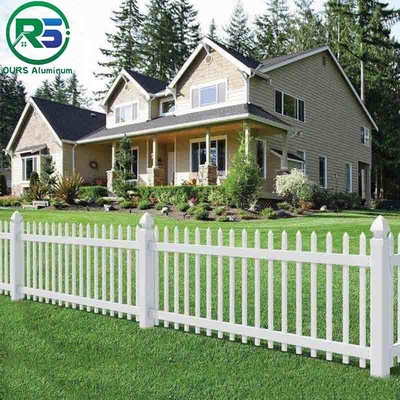 Aluminum White Steel Ornamental Metal Railings Privacy Fence Panels 1.5-4mm