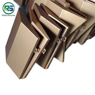Multiple Shapes Wall Aluminium Partition Panels Structured Decorative